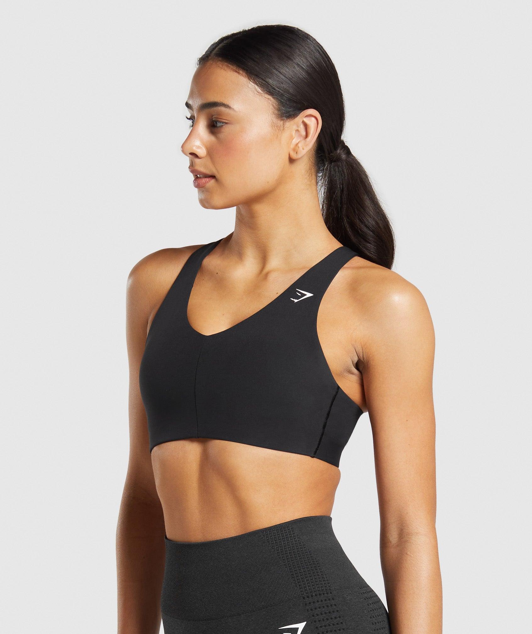 Strappy Back Medium Support Sports Bra Product Image