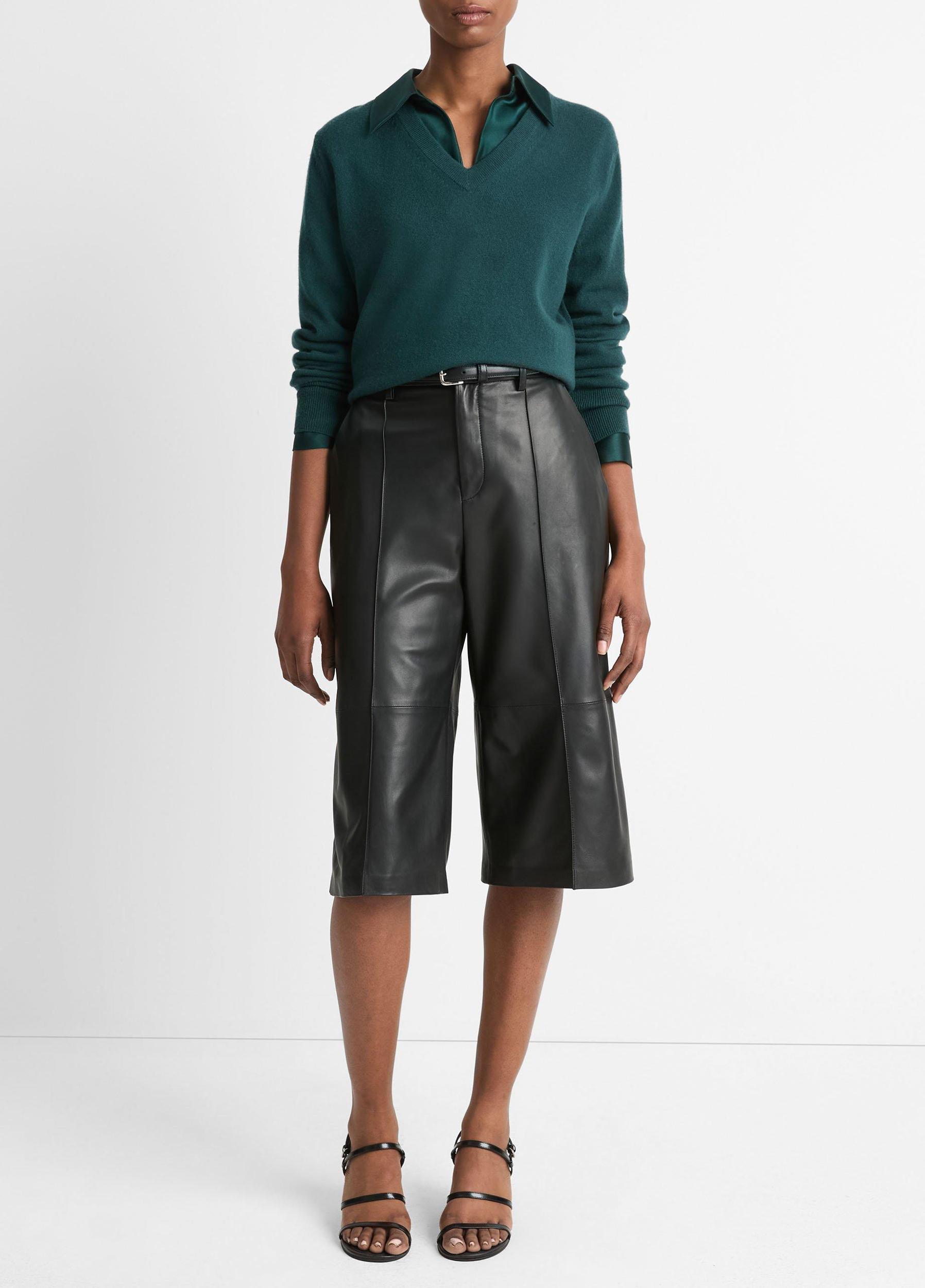 Cashmere Casual V-Neck Sweater Product Image