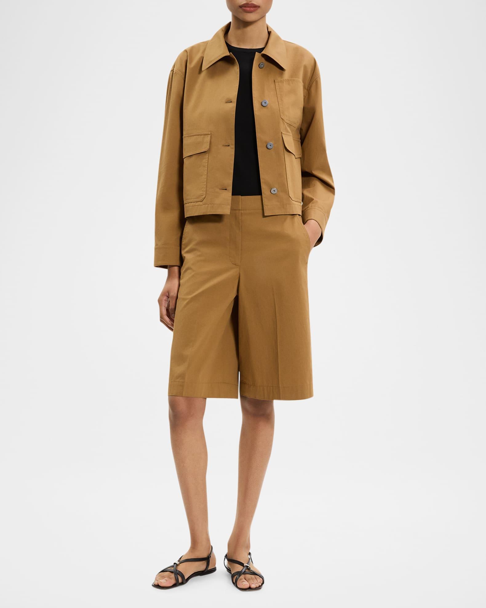 Cropped Work Jacket Product Image