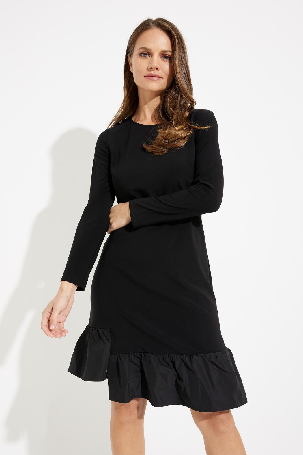 Long Sleeve Fit & Flare Dress Product Image
