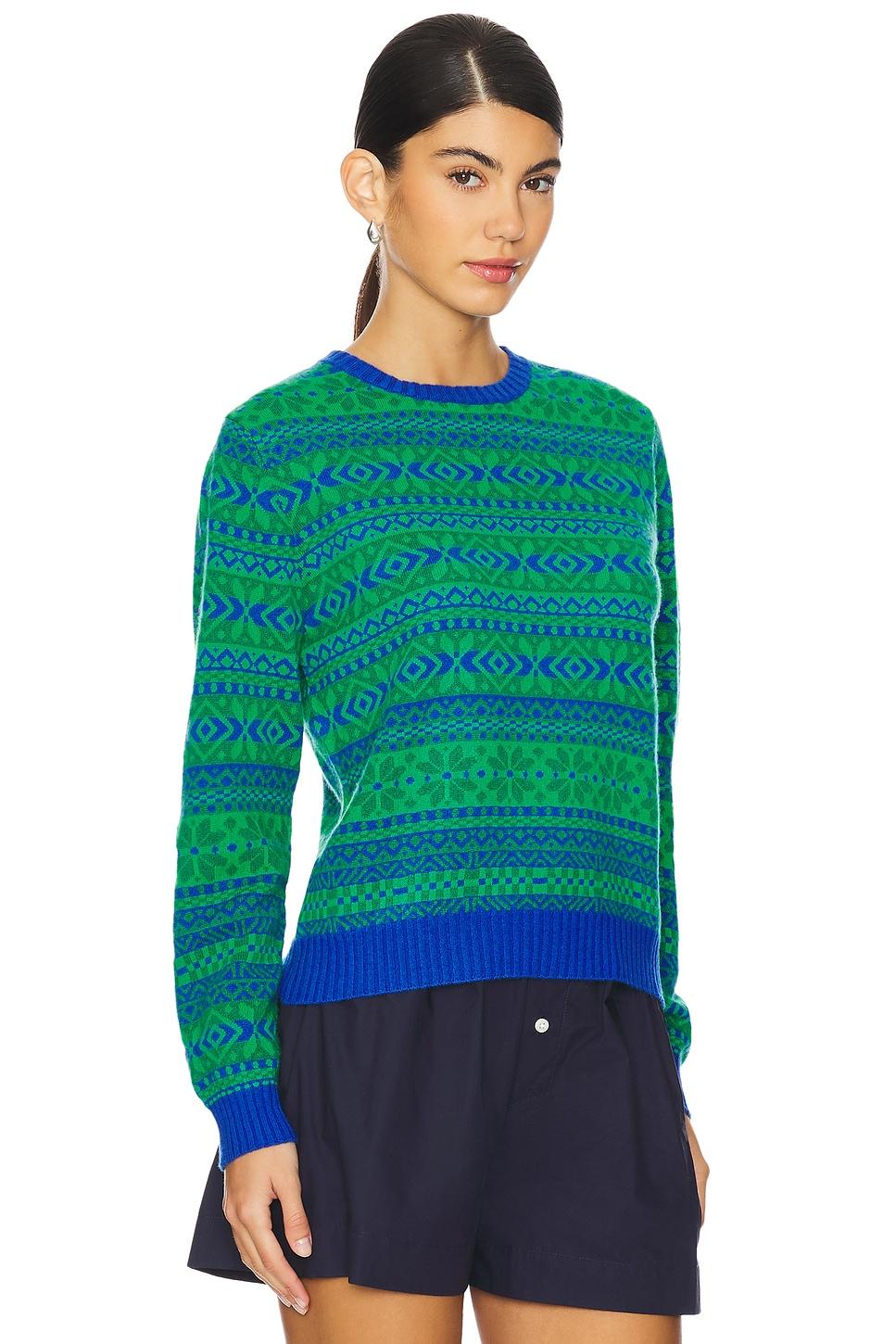 Tonal Fairisle Crew JUMPER 1234 Product Image