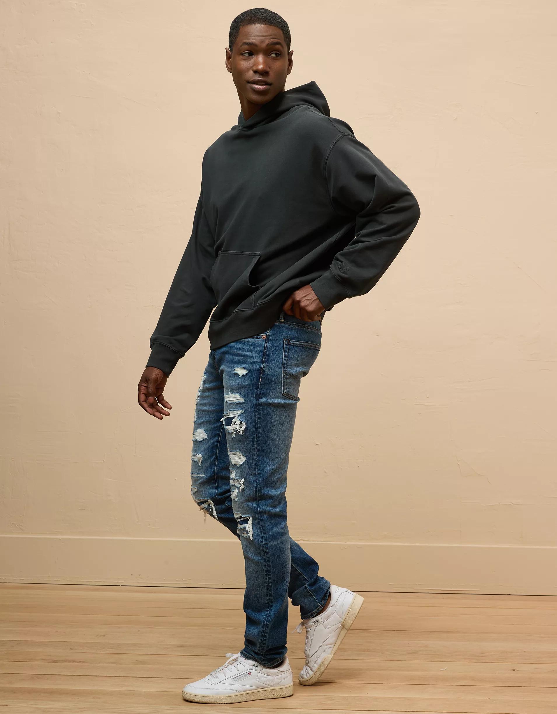 AE AirFlex+ Patched Athletic Skinny Jean Product Image