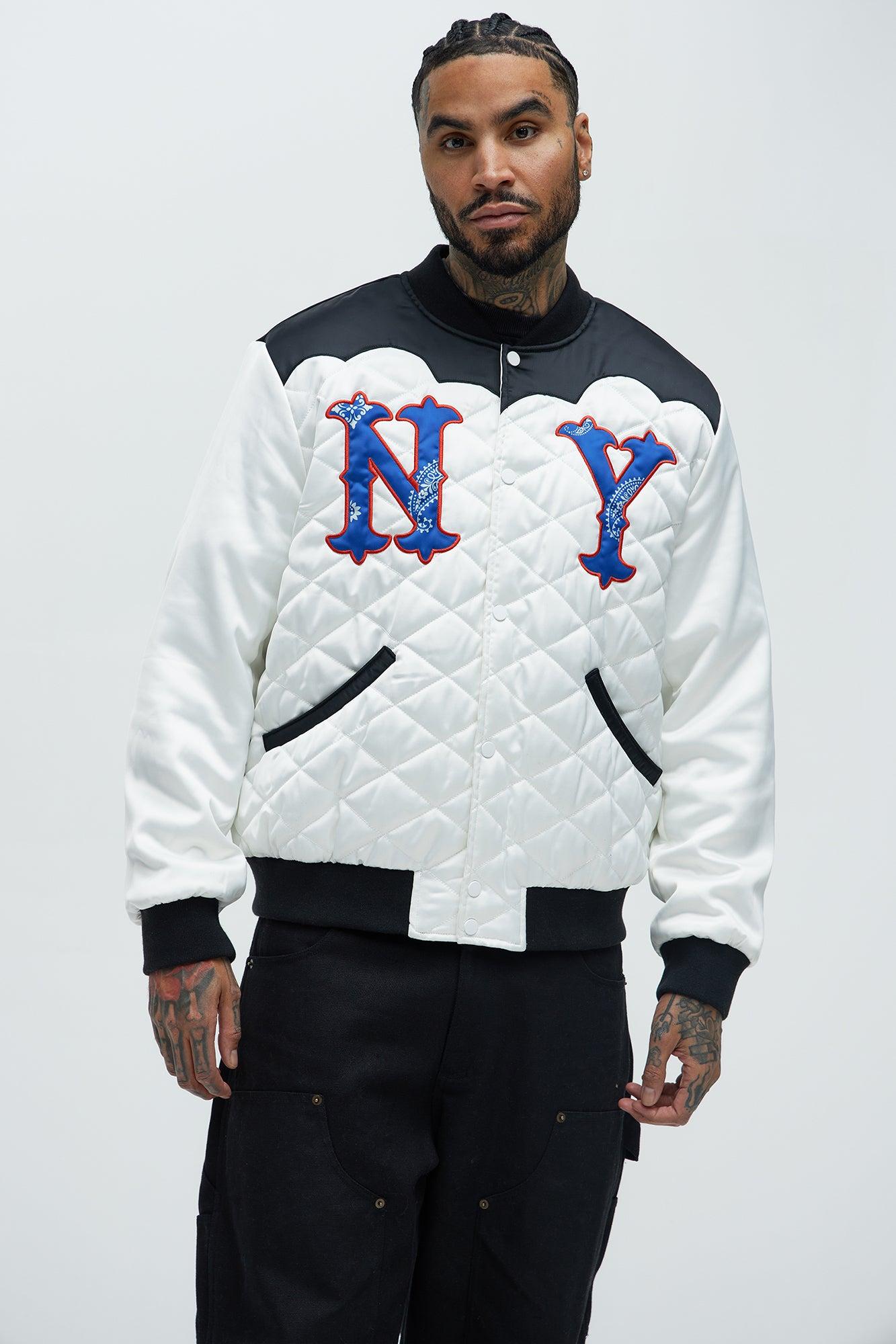 On A Spiral Quilted Western Jacket - White/combo Product Image