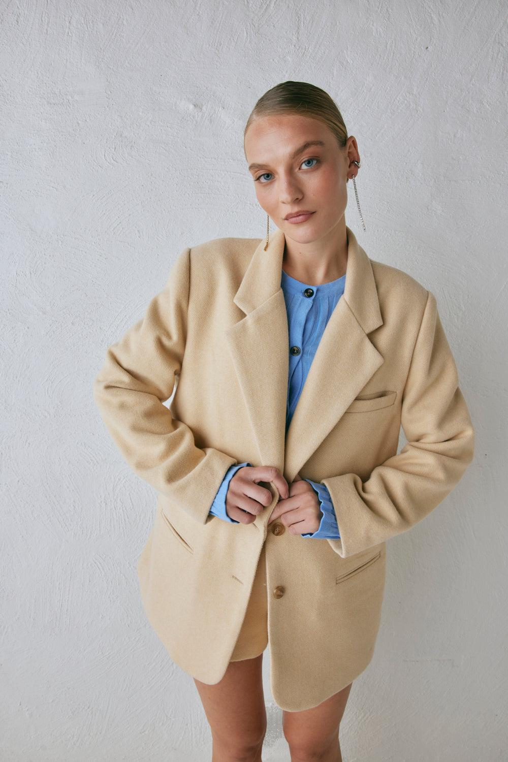 Nada Blazer Butter Product Image