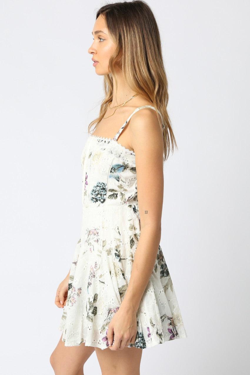 Avery Floral Mini Dress Product Image