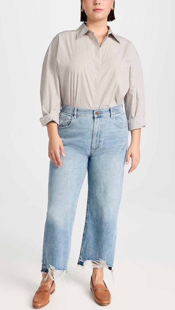 DL1961 Hepburn High Rise Wide Leg Jeans | Shopbop Product Image