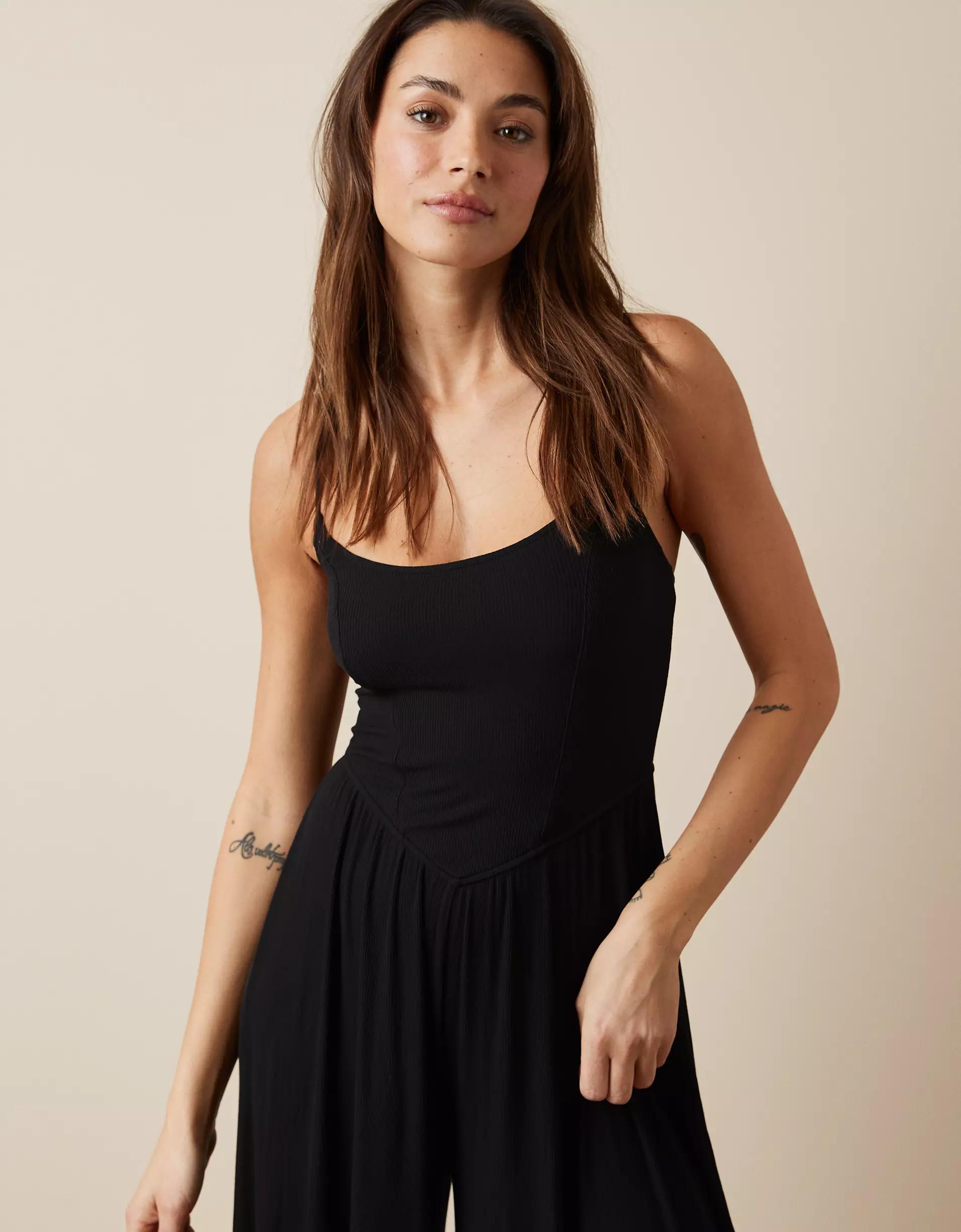 AE Soft and Sexy Wide-Leg Jumpsuit Women's Product Image
