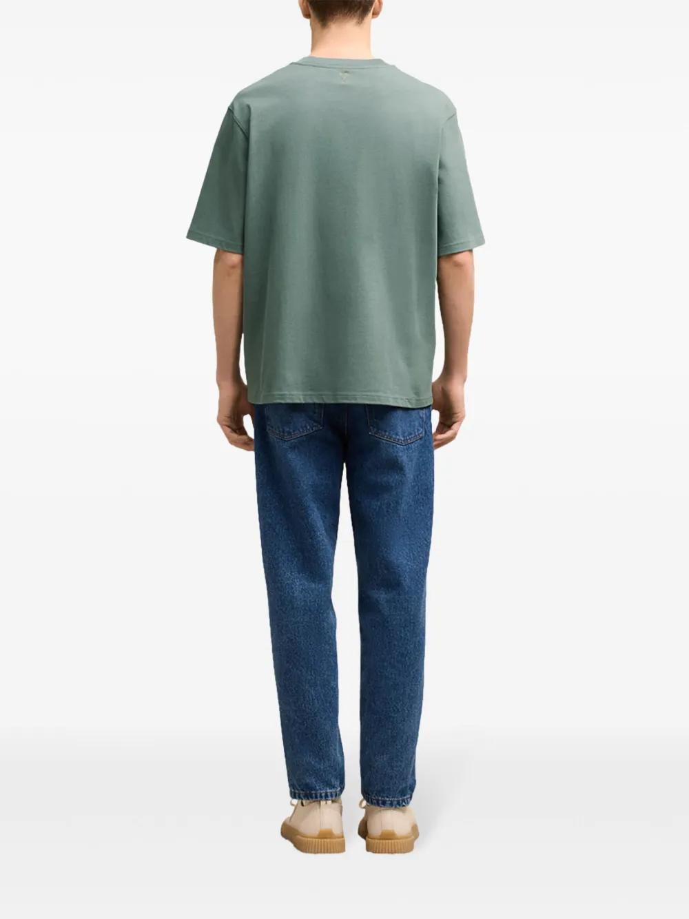 AMI ALEXANDRE MATTIUSSI T-shirt Beige In Antique Clay Product Image