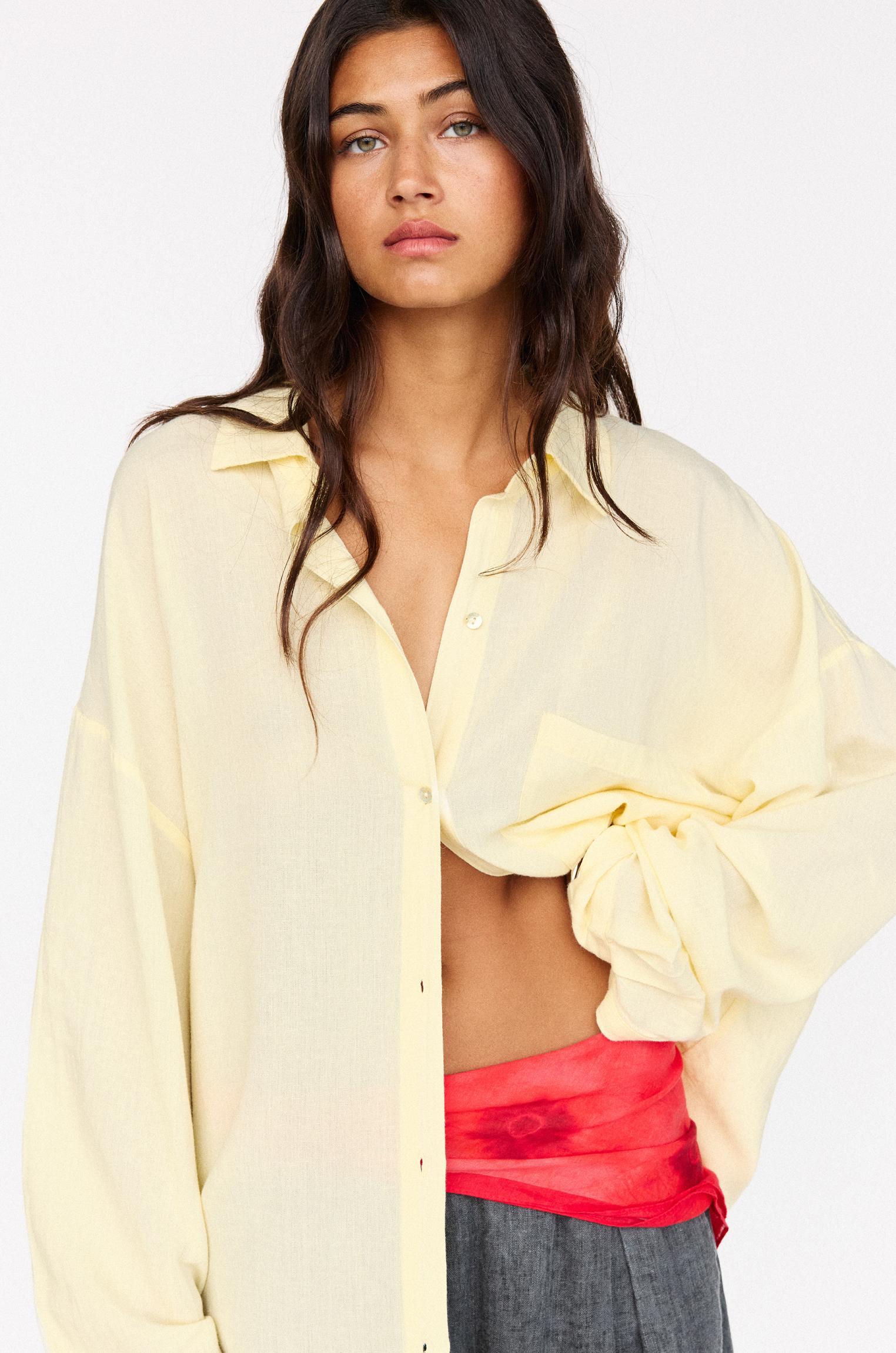 Rustic oversize shirt Product Image