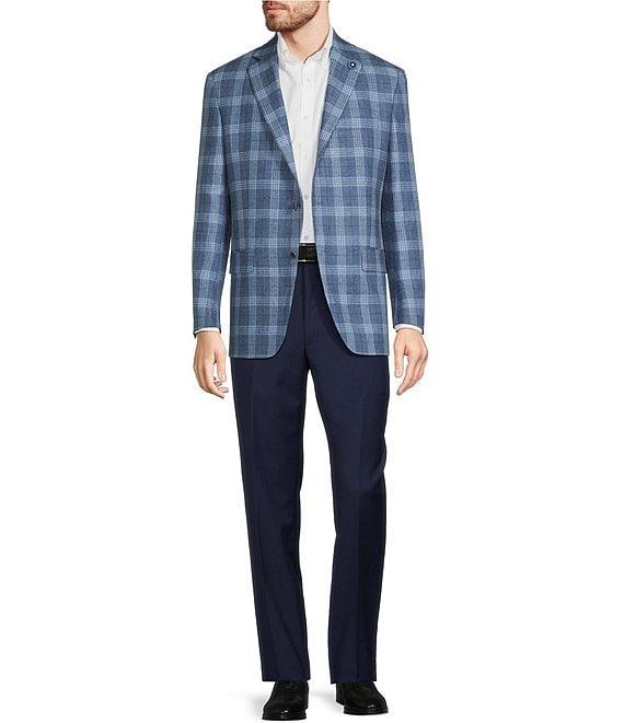 Hart Schaffner Marx Chicago Classic-Fit Plaid Wool Blend Sport Coat Product Image