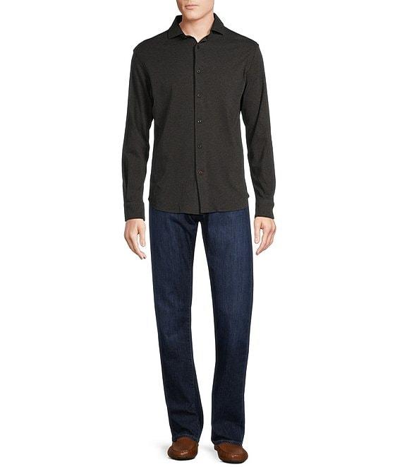 Cremieux Blue Label Solid Coatfront Shirt Product Image