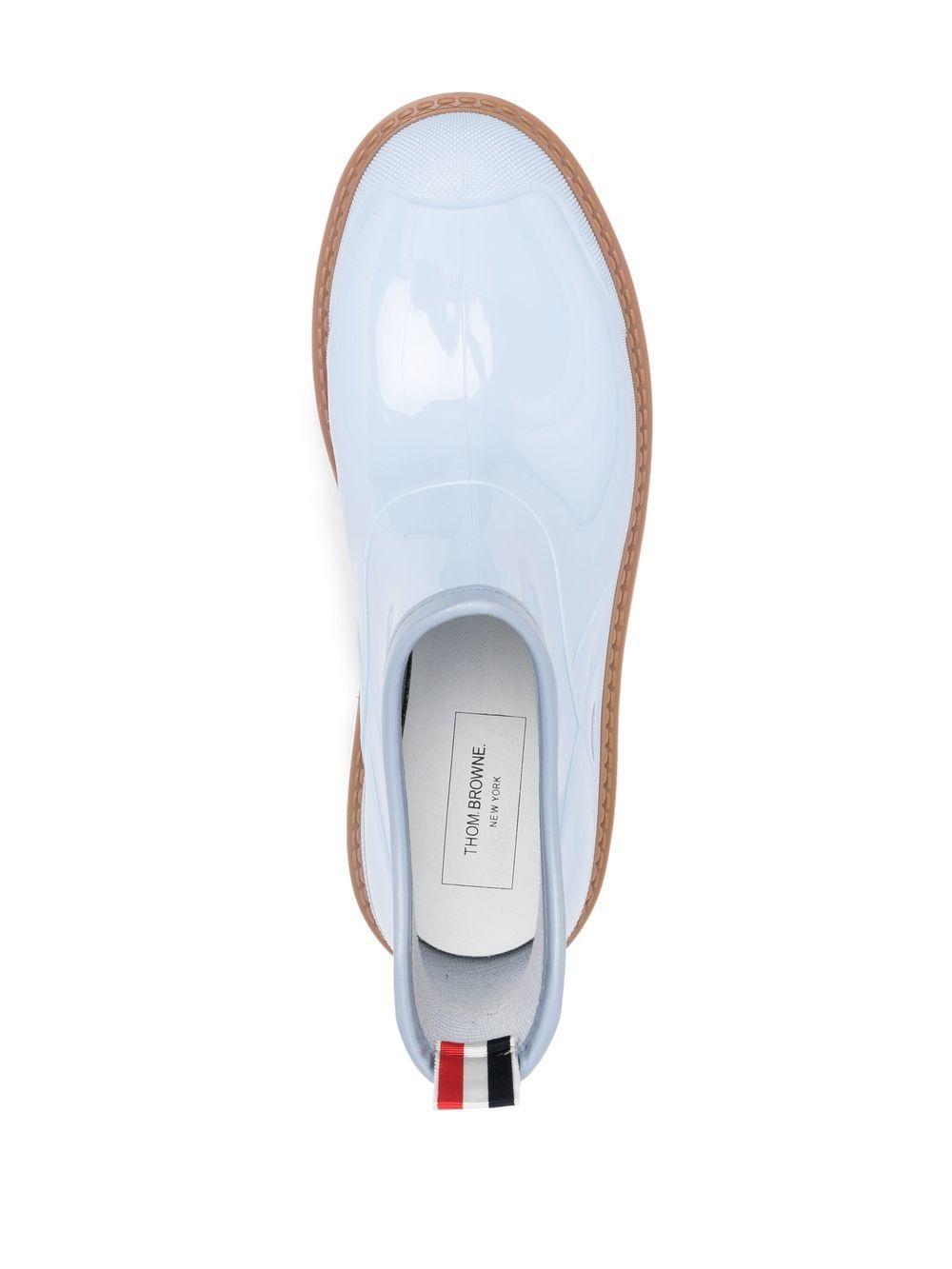 stripe-trim ankle boots Product Image