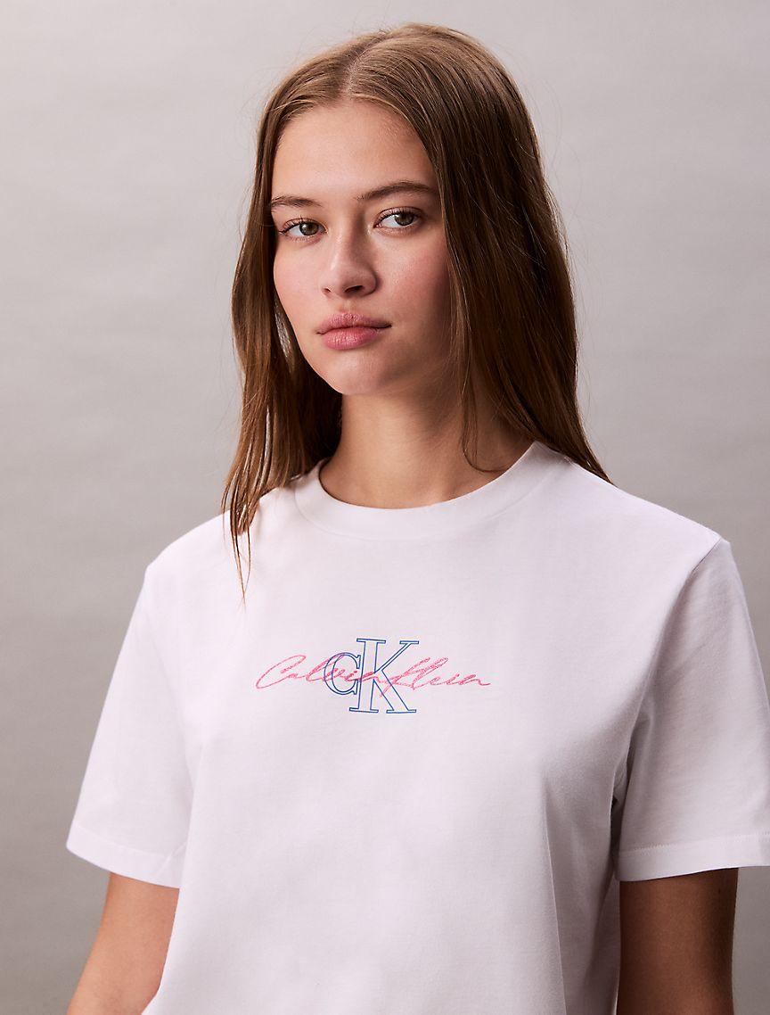 Script Logo Graphic Classic T-Shirt  Product Image