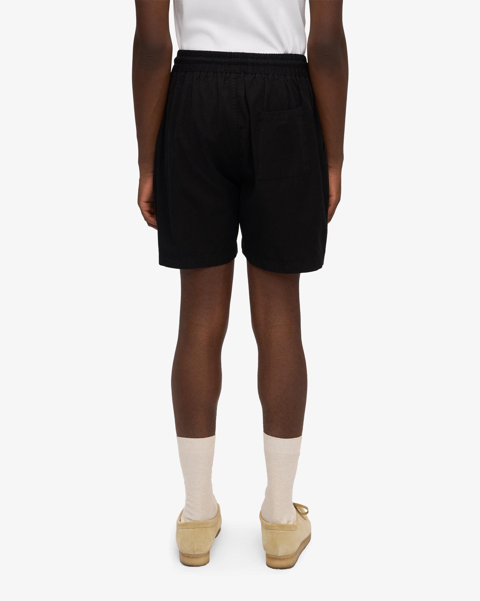 Organic Twill Shorts - Deep Black Product Image