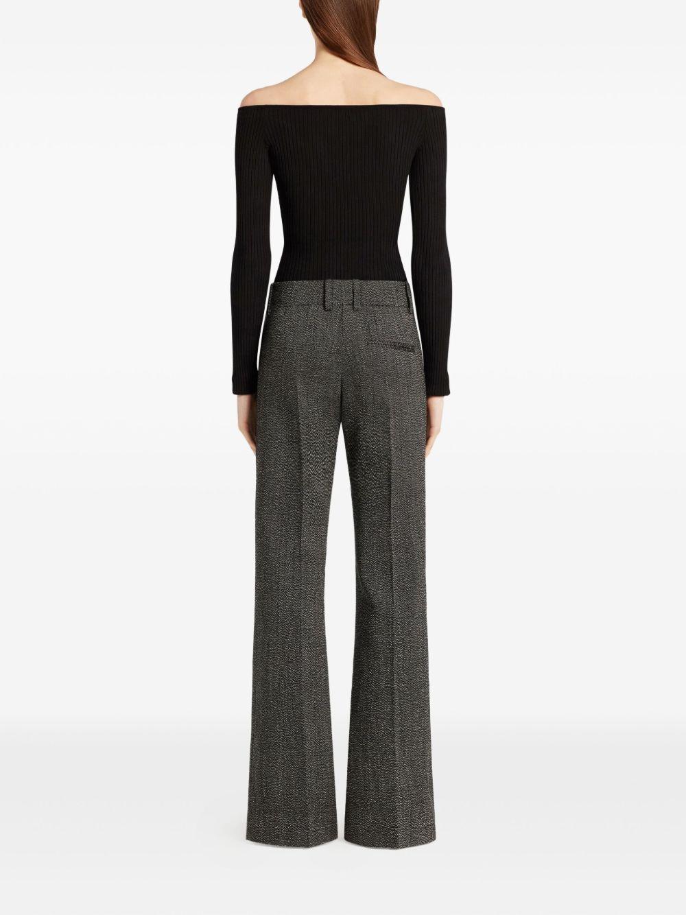 off-shoulder ribbed top Product Image