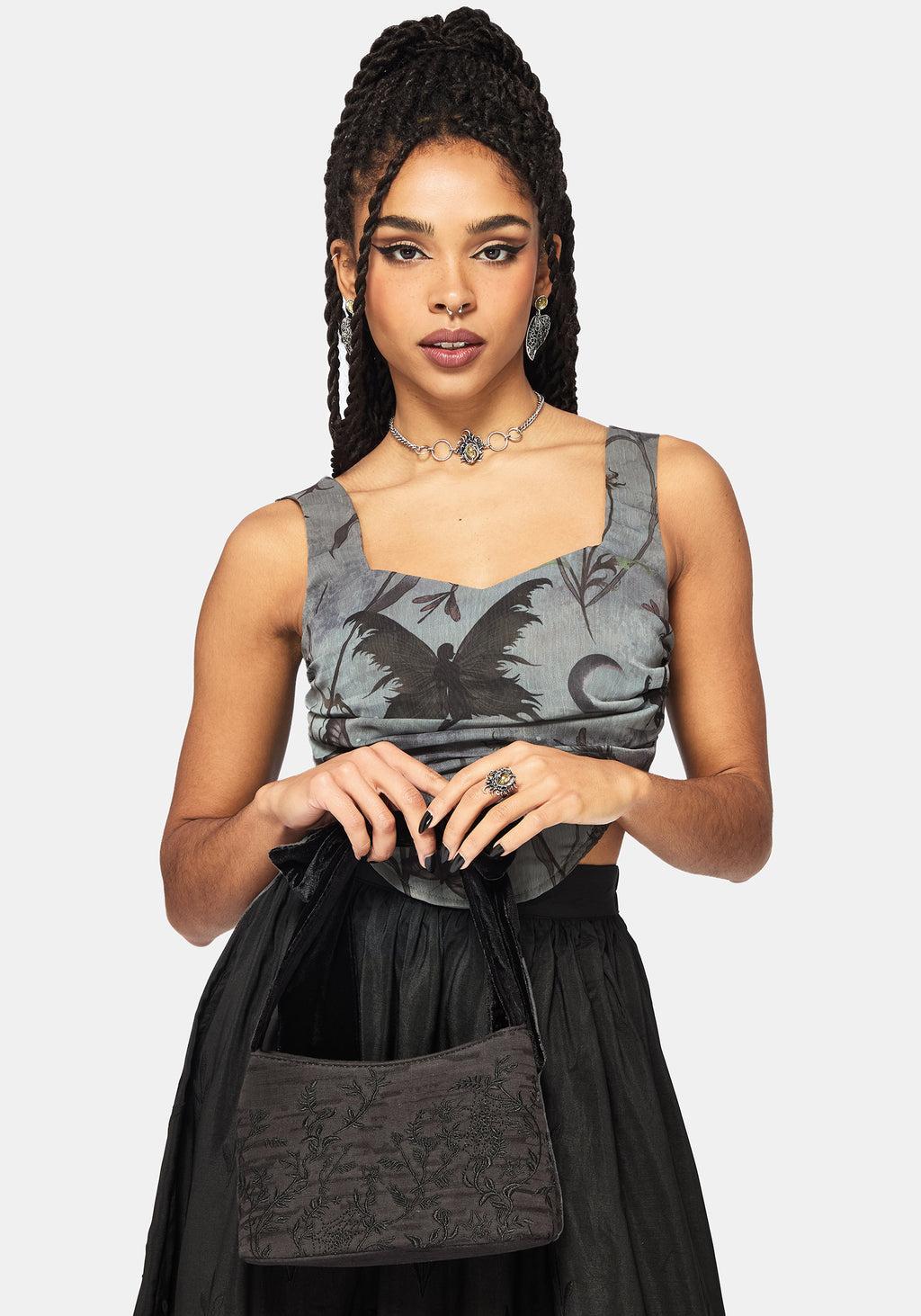 Gloriana Floral Print Chiffon Shirt Product Image