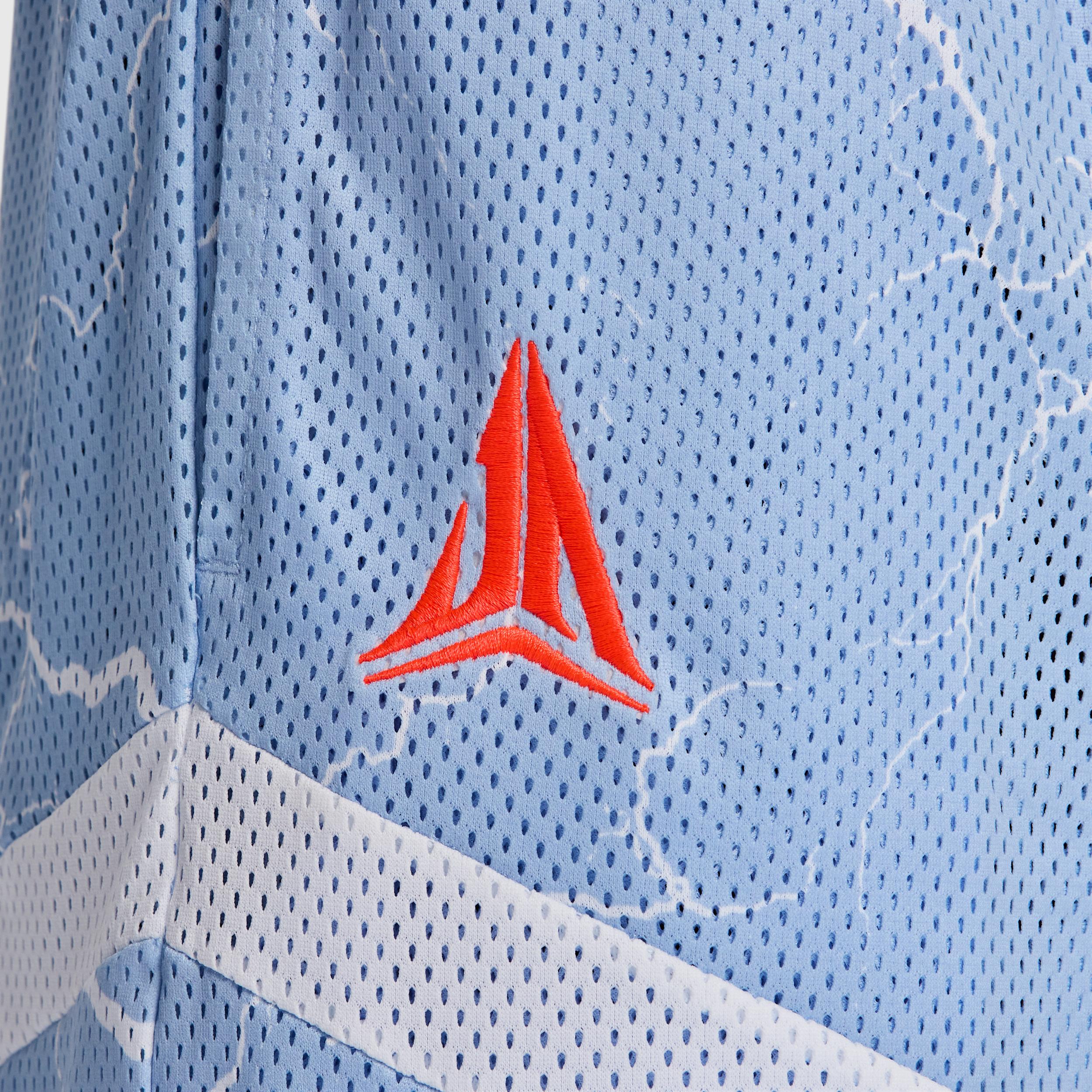 Nike Mens Nike Ja Dri-FIT Icon 6 Shorts - Mens Cobalt Bliss/White/Bright Crimson Product Image