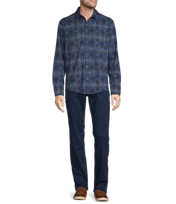 Tommy Bahama Paradise Fronds Long Sleeve Jacquard Shirt Product Image