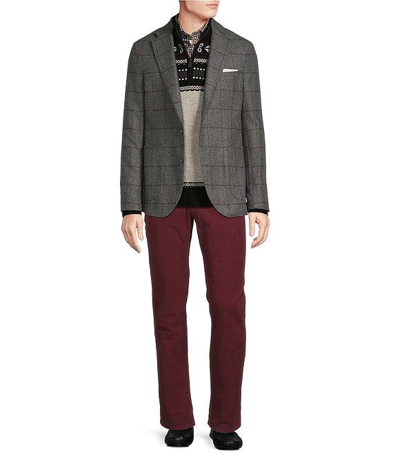 Cremieux Blue Label Chamonix Collection Windowpane Blazer Product Image