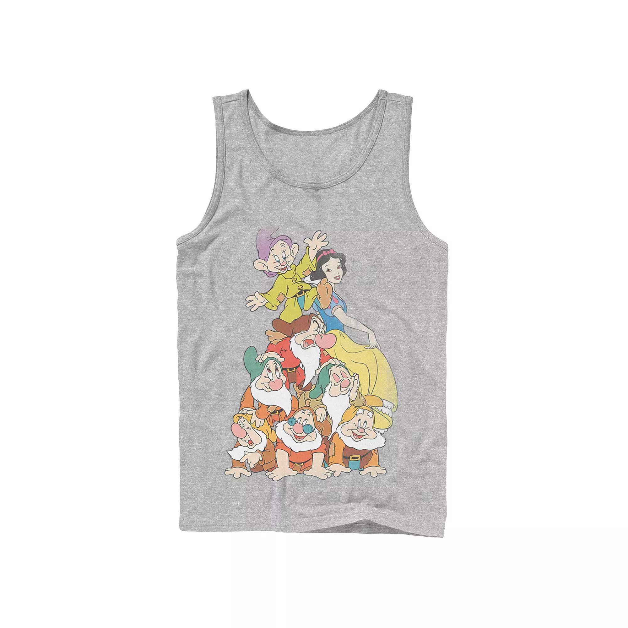 Disney's Snow White and the Seven Dwarfs Men's Stack Tank Top,  Product Image