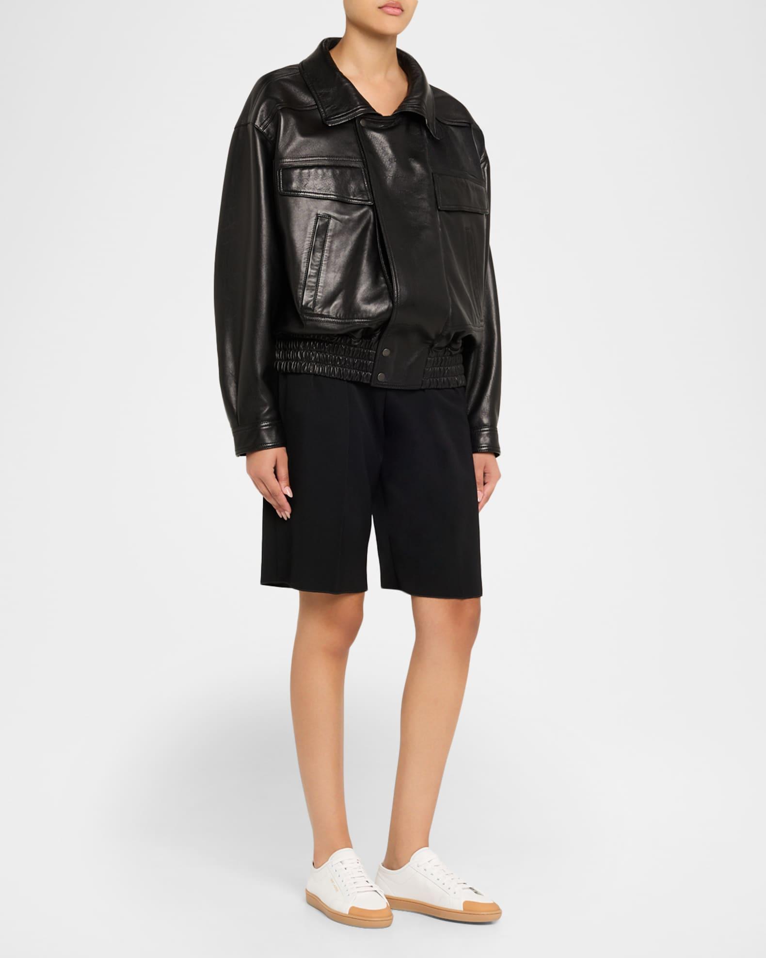 Gym Leather Low-Top Sneakers Product Image