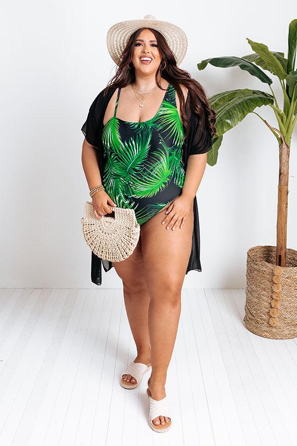 Tropical Terrace One Piece Swimsuit Curves Product Image