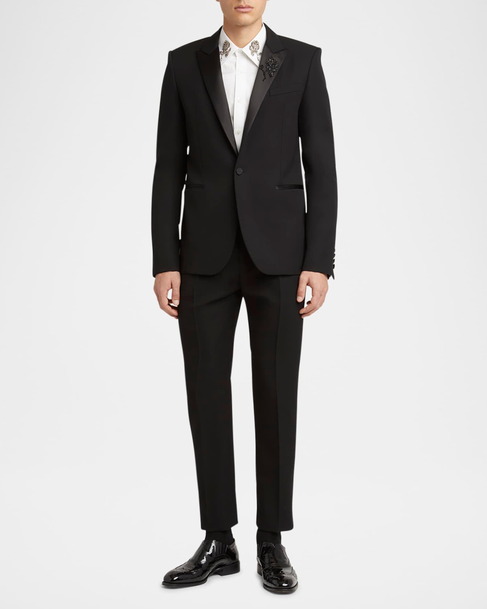 Men's Patent Wingtip Brogue Loafers Product Image