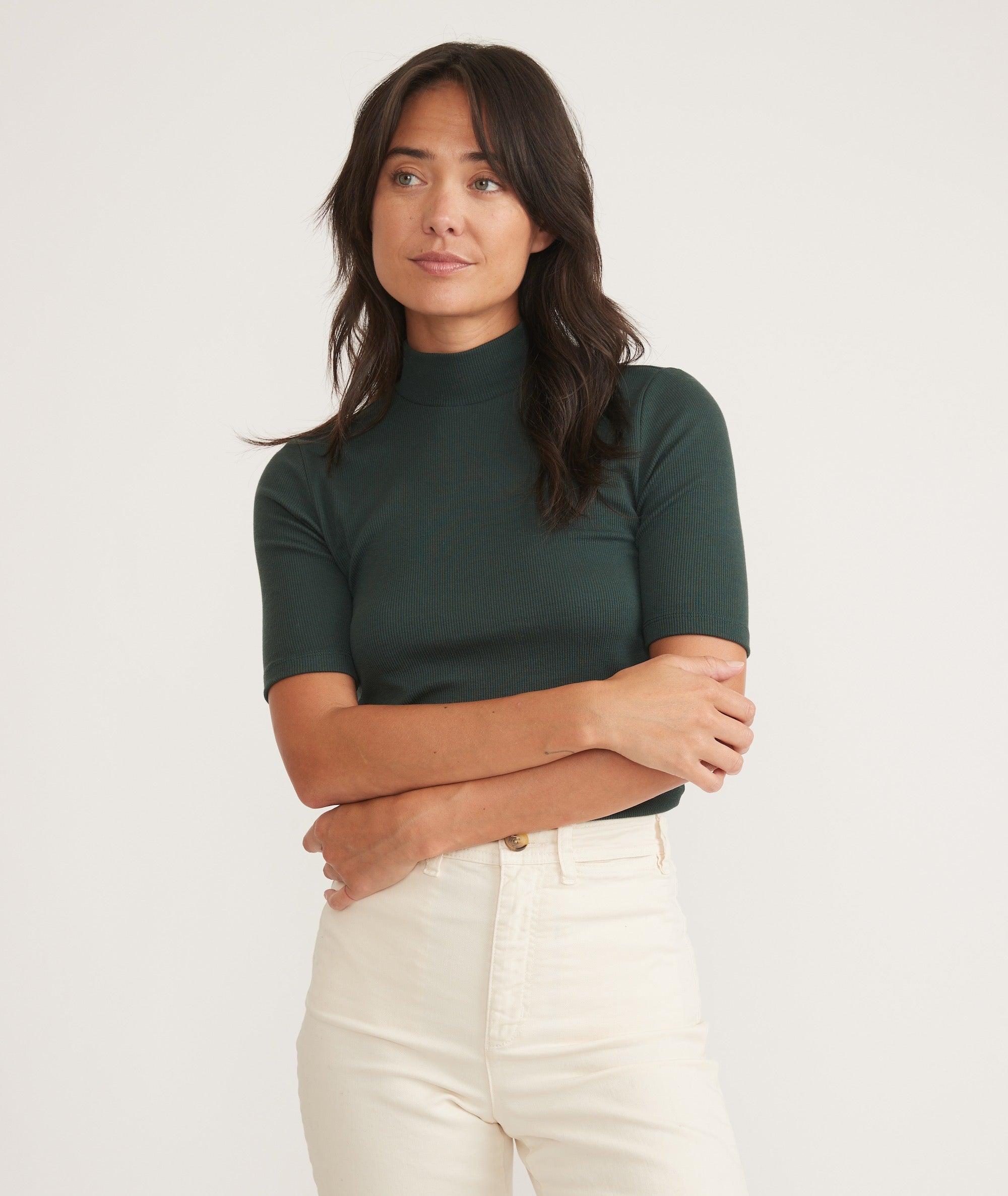 Lexi Rib Mock Neck Top Product Image