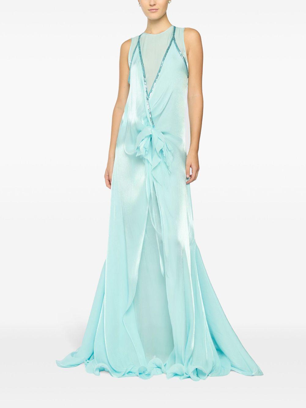 sequin-embellished maxi dress Product Image