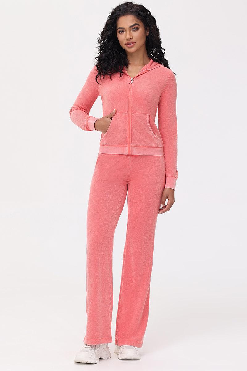 Big Bling Towel Terry Zip Hoodie Product Image