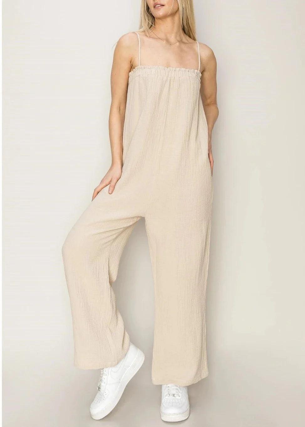 Wheatgrass Jumpsuit Product Image