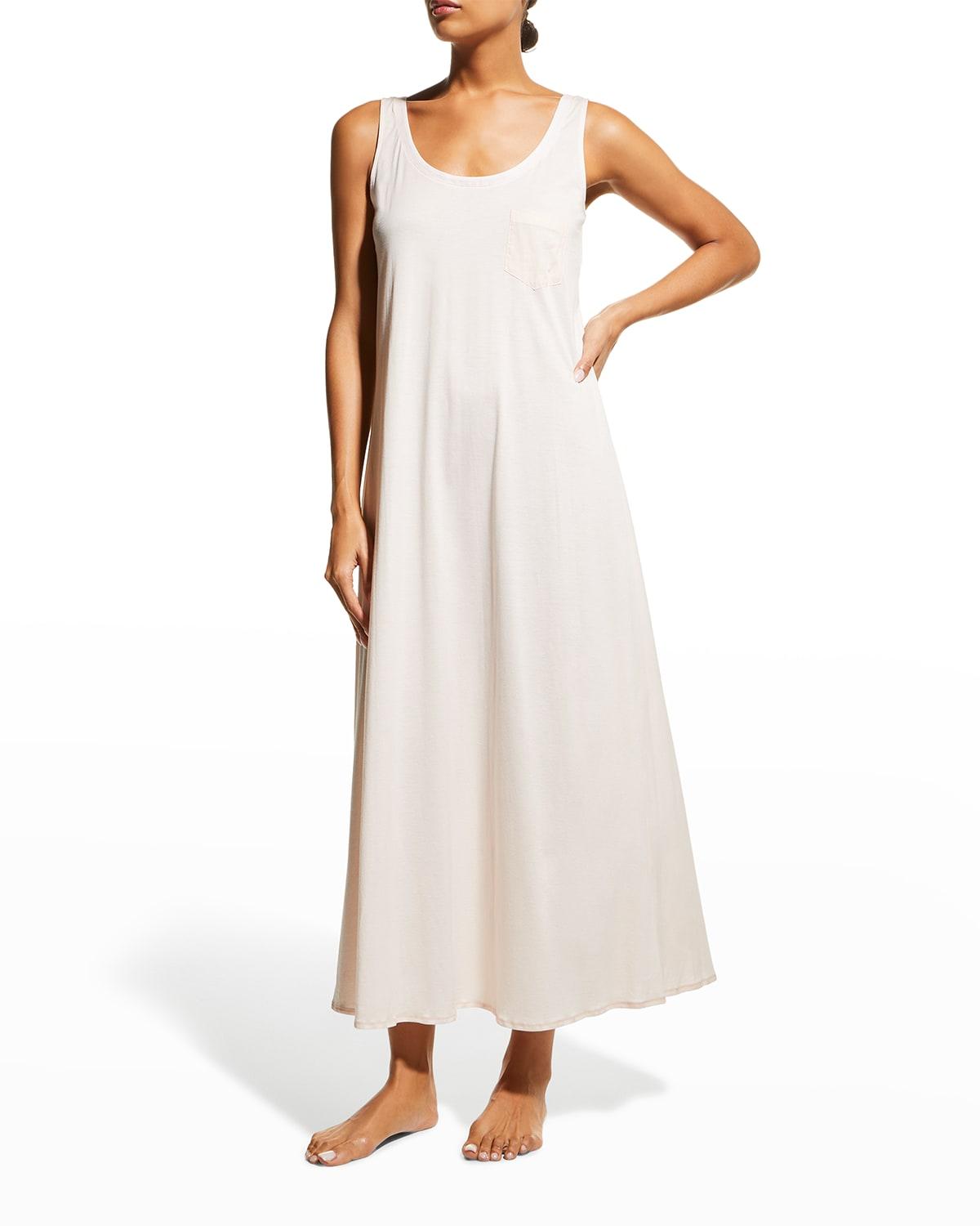 Cotton Deluxe Long Tank Gown Product Image