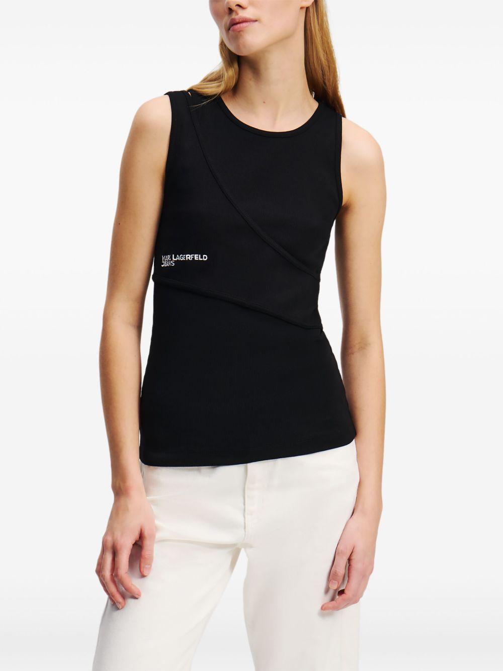 logo-embroidery tank top Product Image