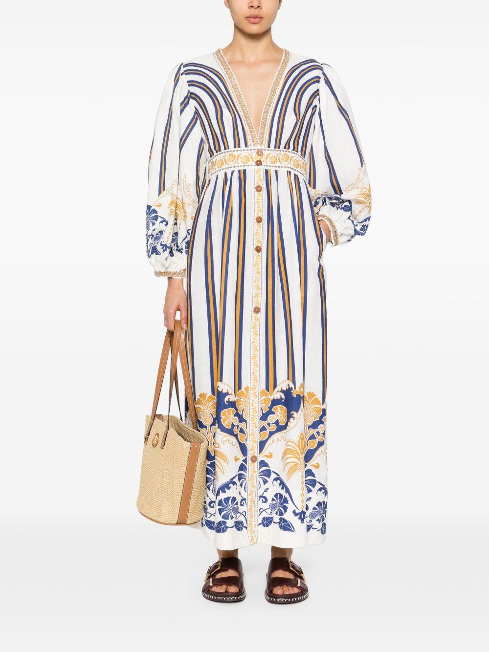 graphic-print maxi dress Product Image