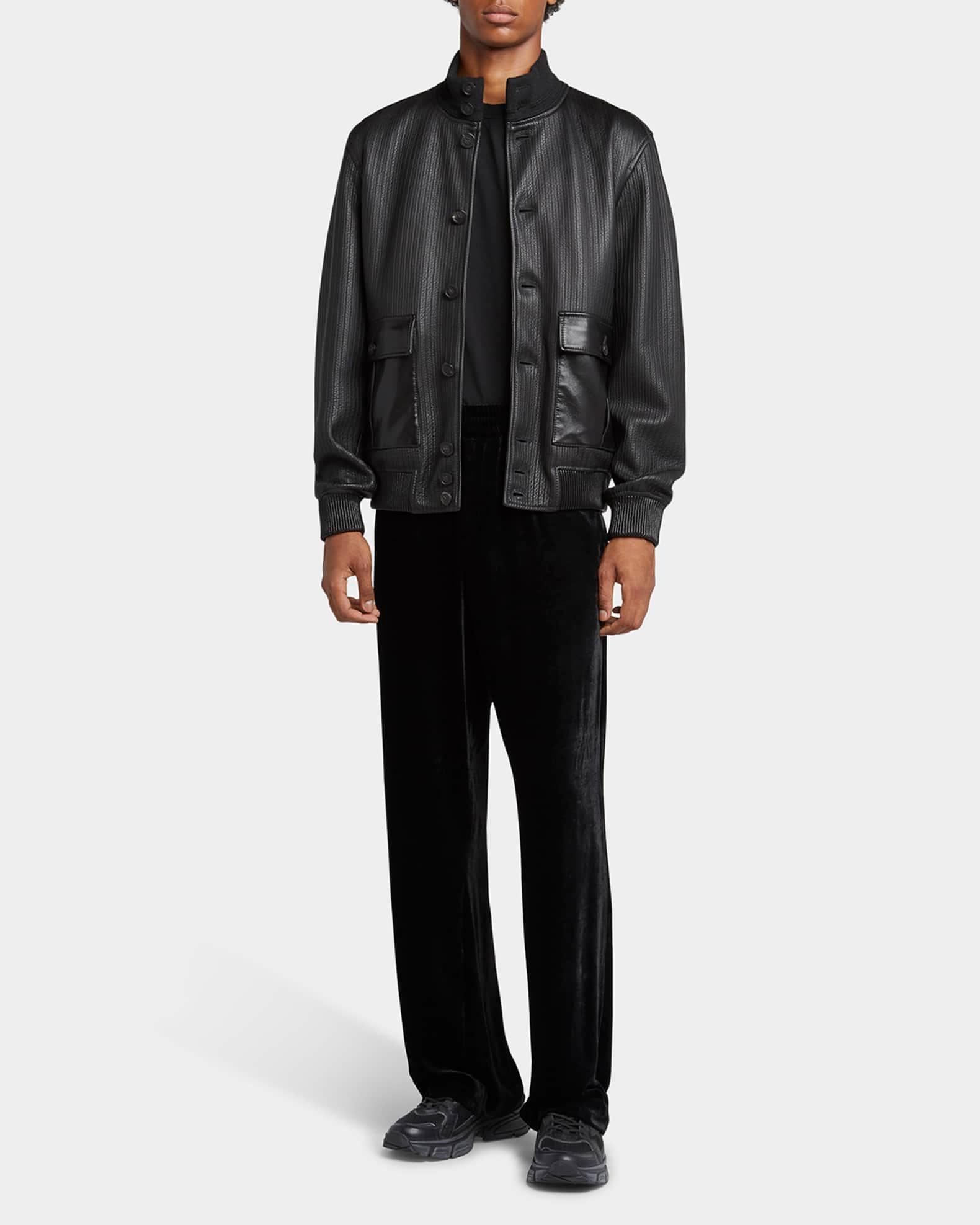 Men's Lightstar Mesh and Leather Sneakers Product Image