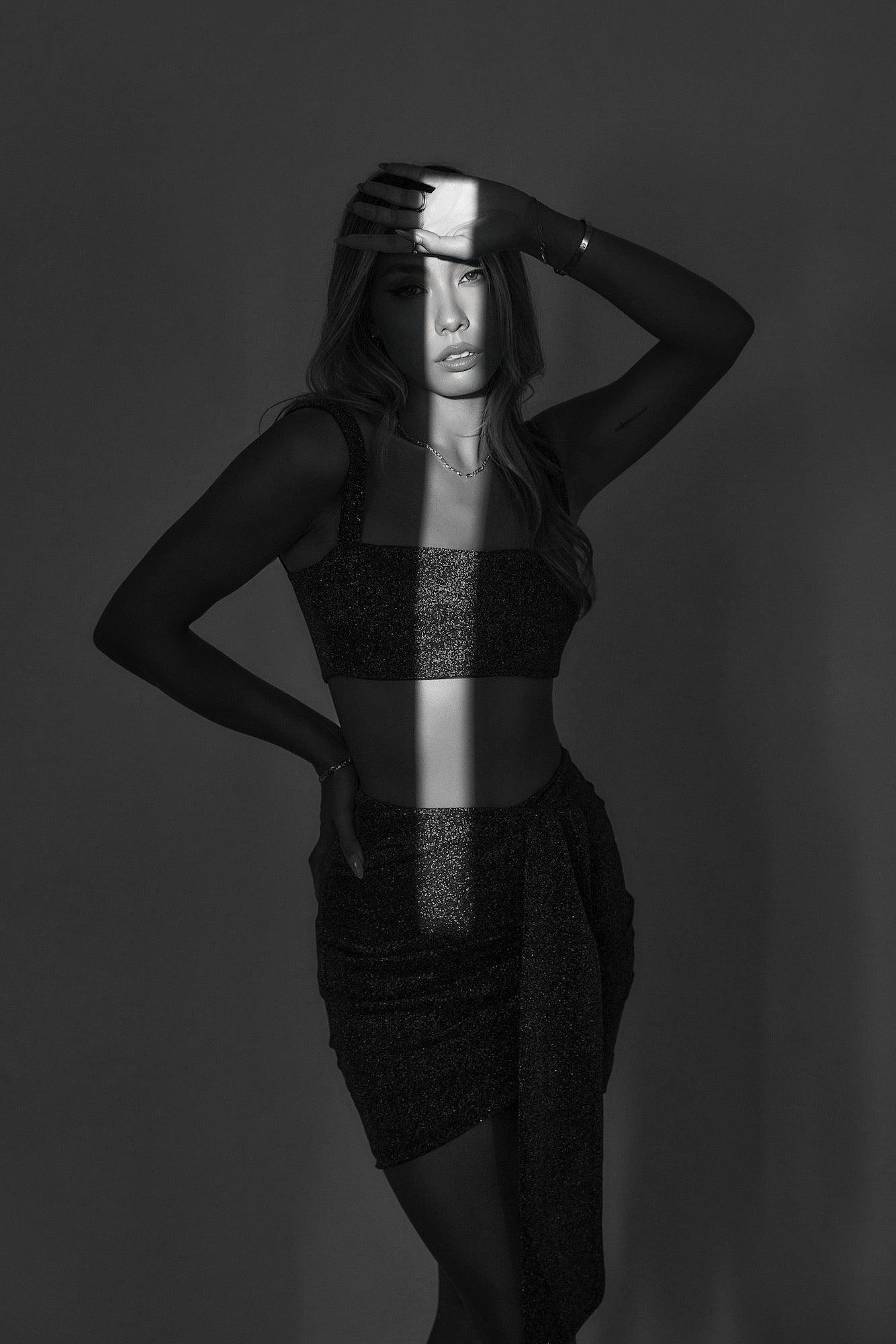 HELLO MOLLY Savour The Moment Crop Bronze Product Image