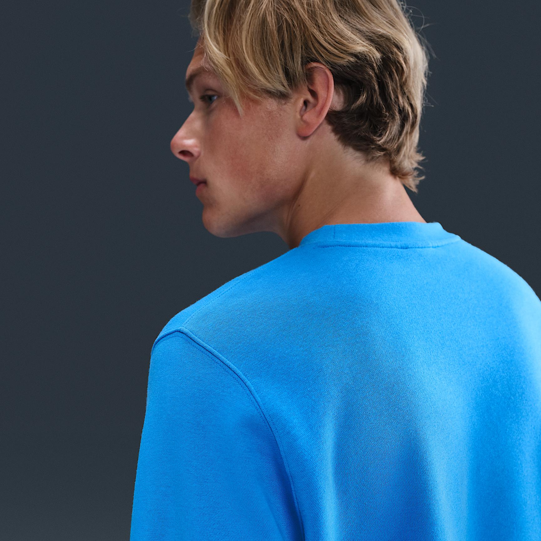 Nike Mens Club Fleece Crew | FN3886-435 Product Image