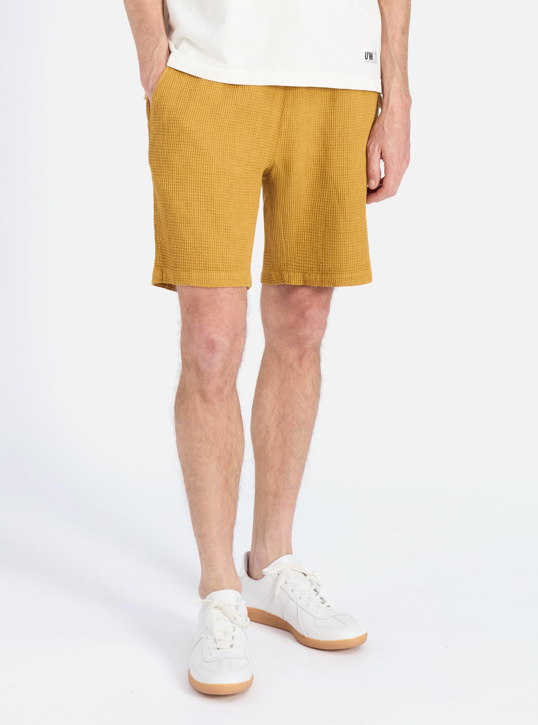 Camel Japanese Waffle Simple Short Product Image