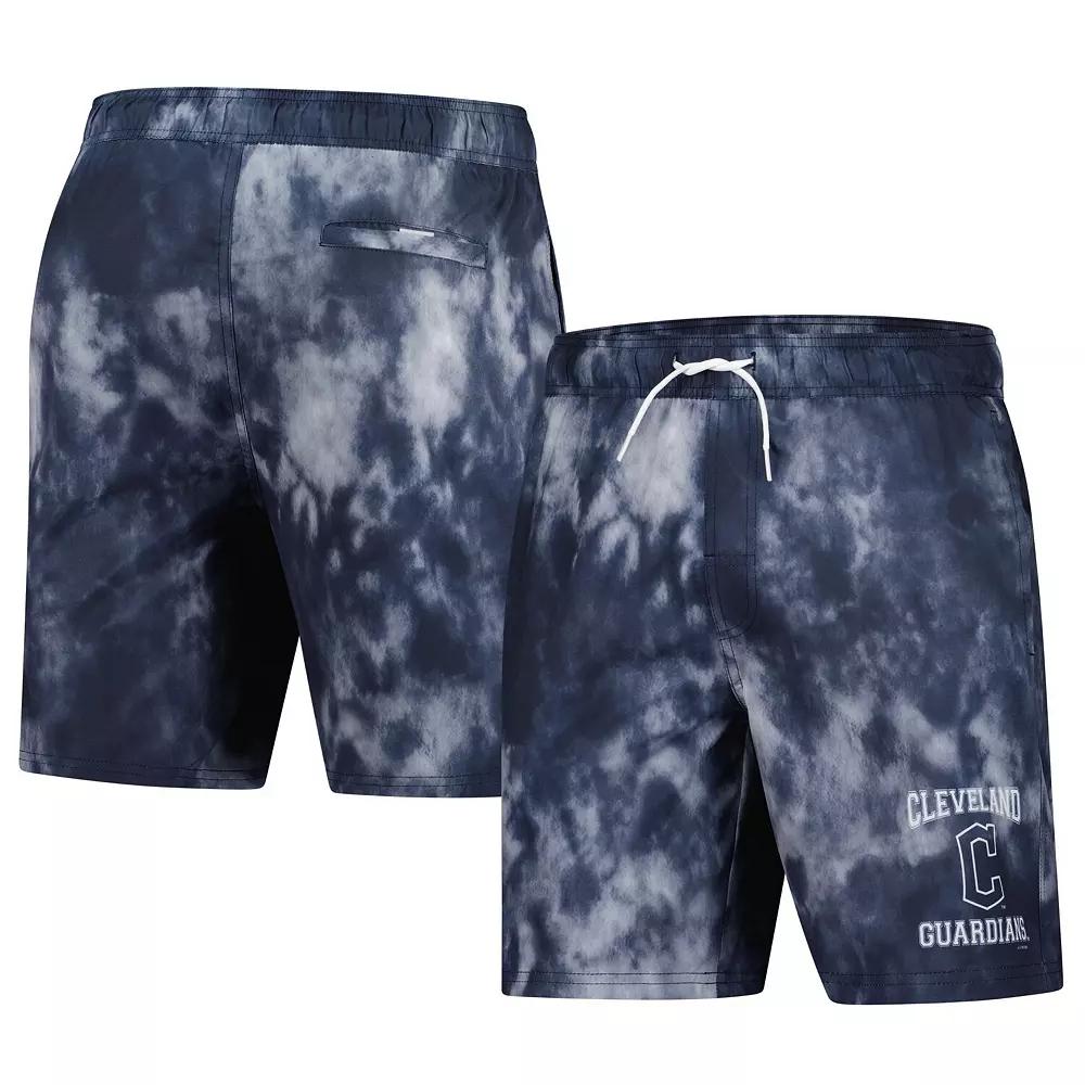 Men's G-III Sports by Carl Banks Navy Cleveland Guardians Swim Trunks,  Product Image