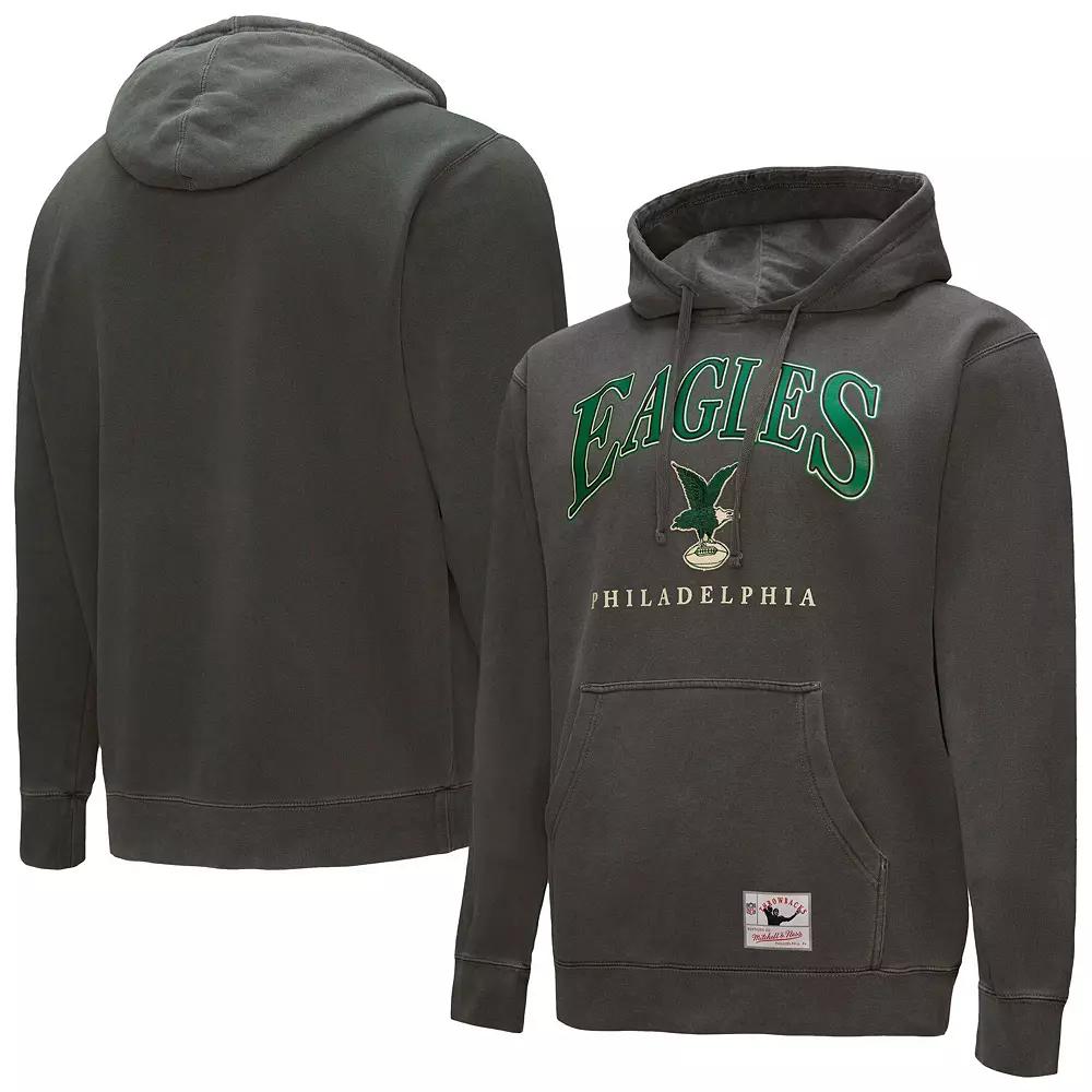 Mitchell & Ness Gray Philadelphia Eagles Slot Pullover Hoodie, Men's,  Product Image