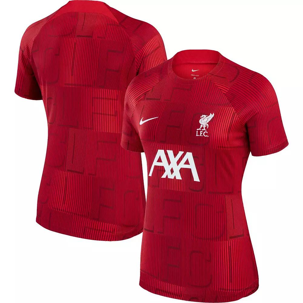 Women's Nike Red Liverpool 2023 Pre-Match Top,  Product Image