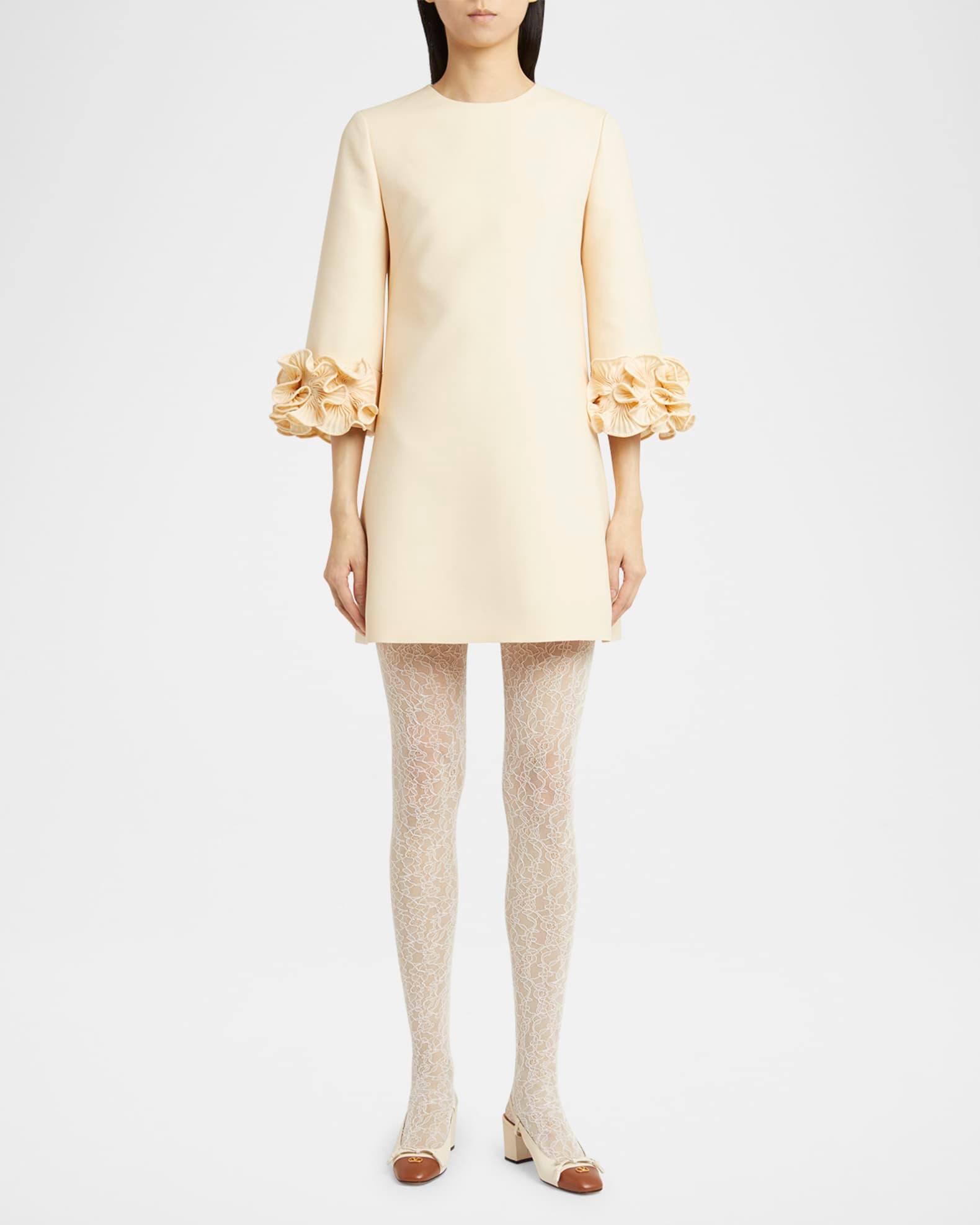 Valet Du Roi VLogo Leather Slingback Pumps Product Image