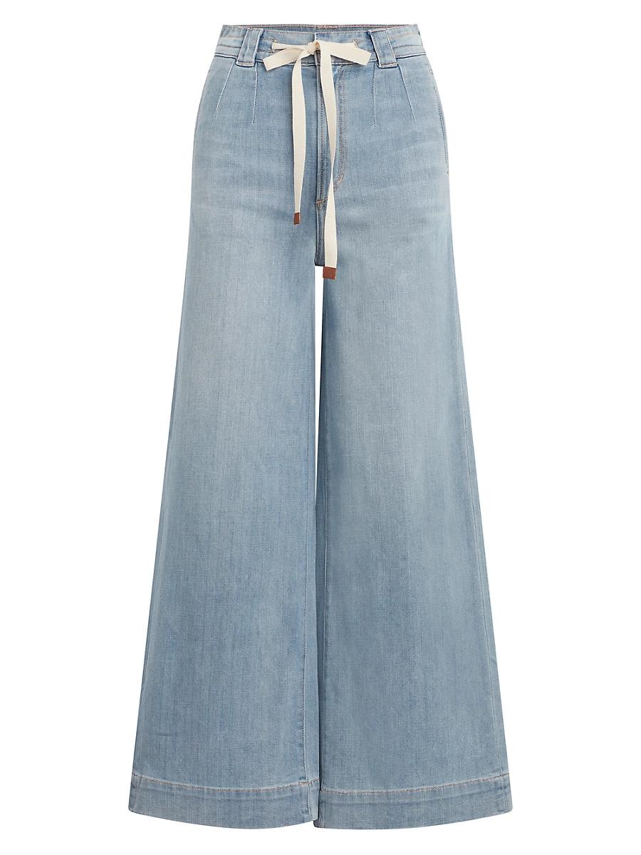 Womens The Addison Denim Pants Product Image