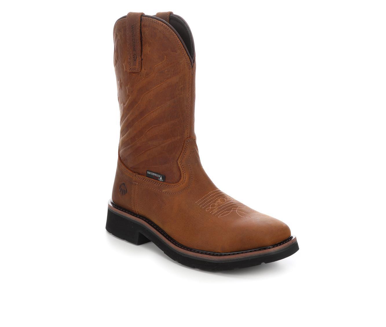 Men's Wolverine Rancher Flag LX Work Boots Product Image