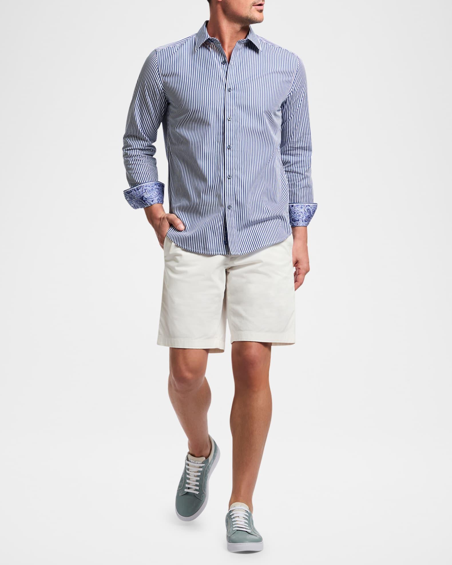 Men's Greenwich Stripe Sport Shirt Product Image