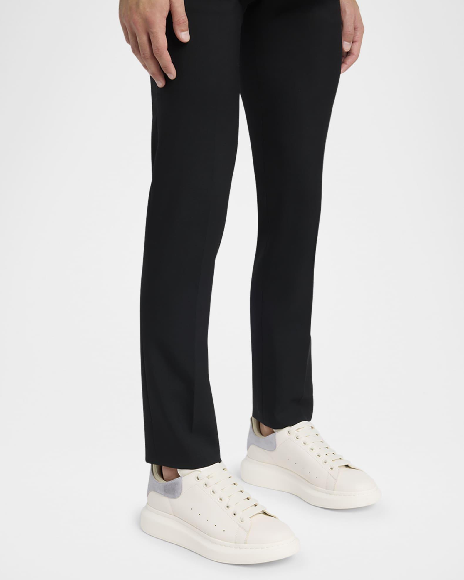 Men's Oversized Leather Low-Top Sneakers Product Image