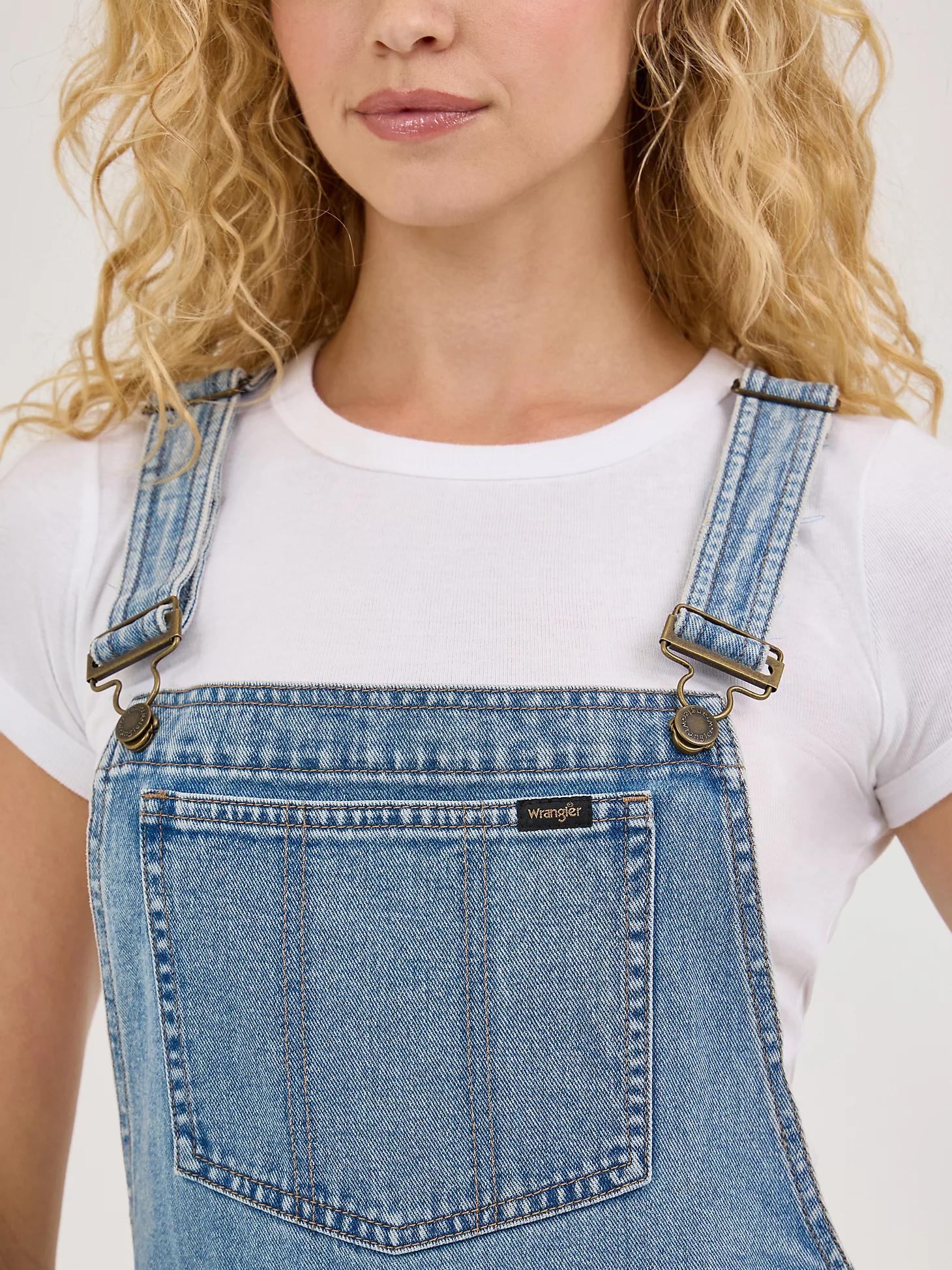 Women's Denim Shortall | Women's DRESSES & JUMPSUITS | Wrangler® Product Image