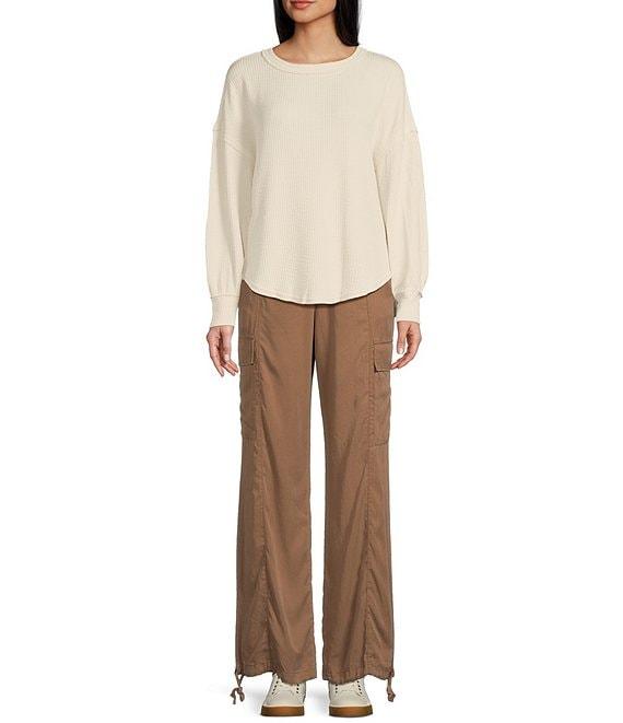 Blu Pepper Drawstring Cargo Pants Product Image