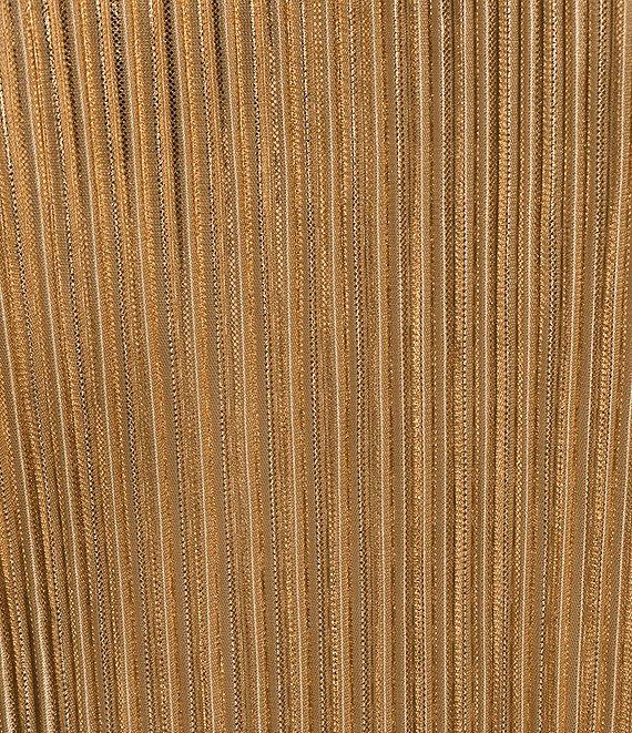 Never Fully Dressed Celeste V-Neck Short Sleeve Plisse Midi Dress Product Image