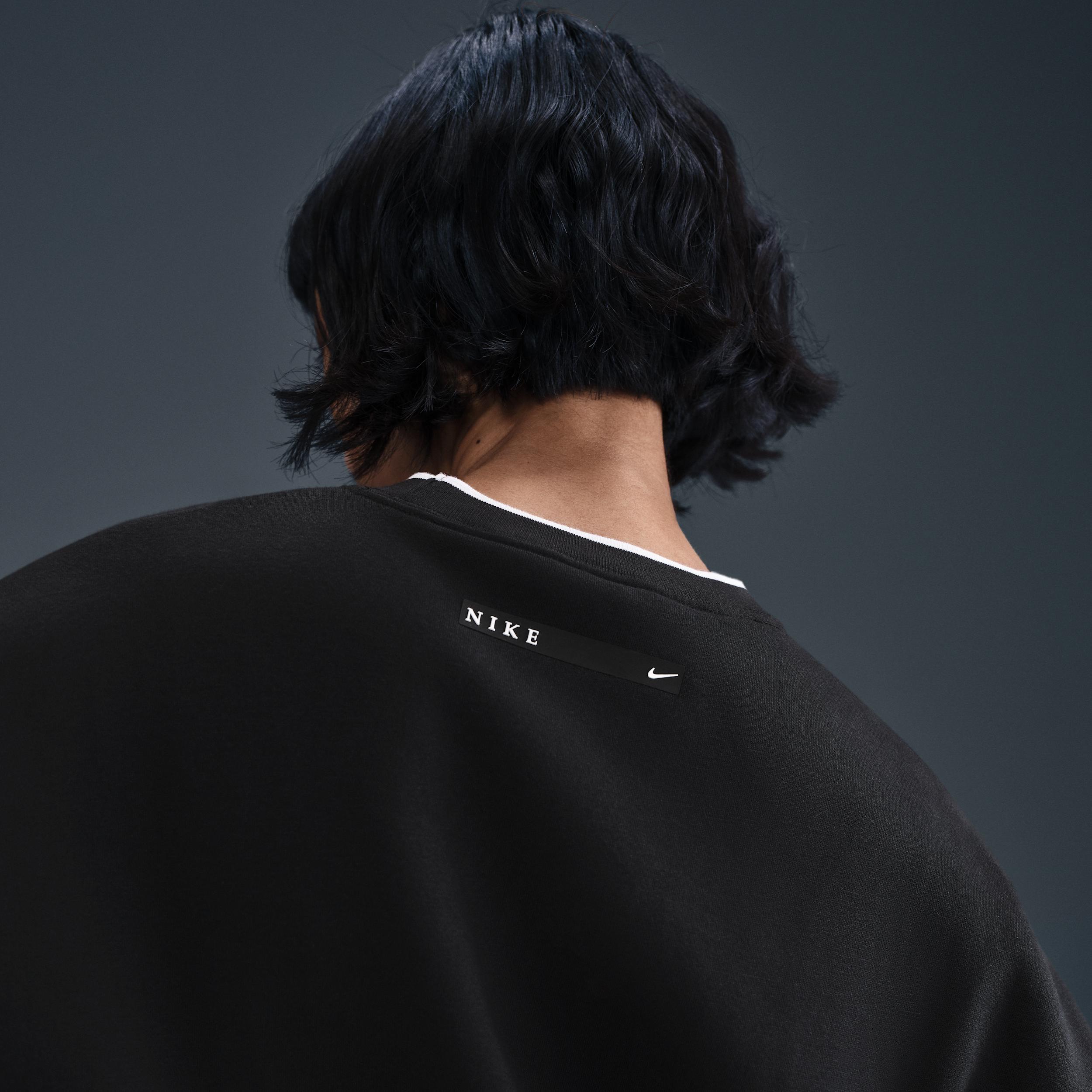 Womens Nike Sportswear Phoenix Fleece Oversized Crew-Neck Sweatshirt | IH4056-063 Product Image